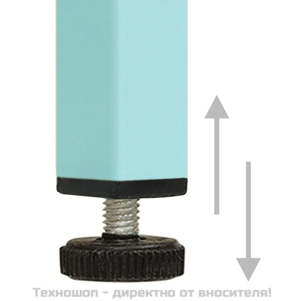 Шкаф с отделения, мента, 35x46x180 см, стомана