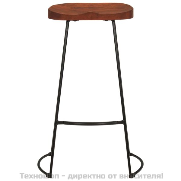 Gavin бар табуретки, 2 бр, 50x40x78 см, манго масив