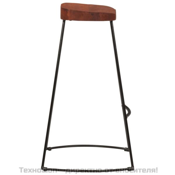 Gavin бар табуретки, 2 бр, 50x40x78 см, манго масив