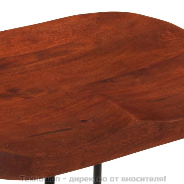 Gavin бар табуретки, 2 бр, 50x40x78 см, манго масив