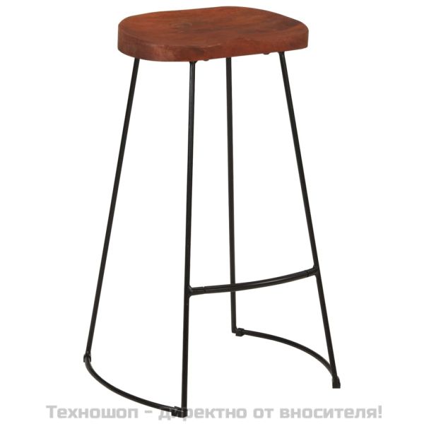 Gavin бар табуретки, 2 бр, 50x40x78 см, манго масив