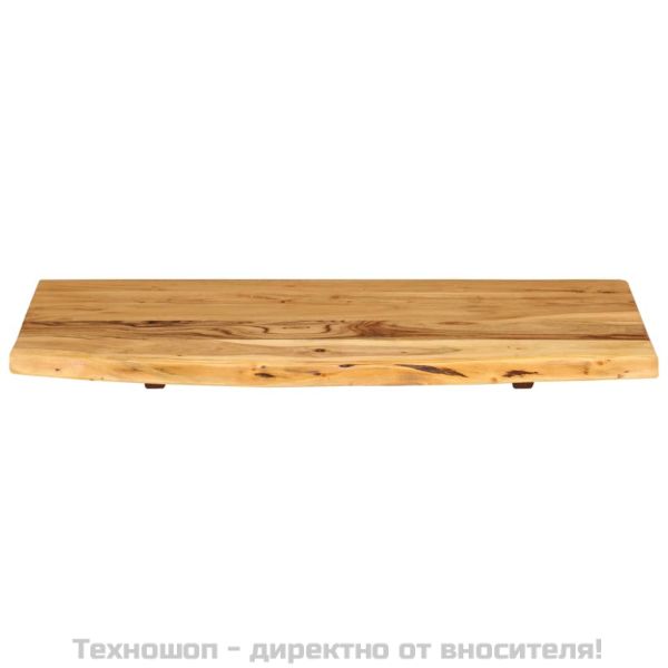 Плот за баня, акация масив, 80x52x2,5 см