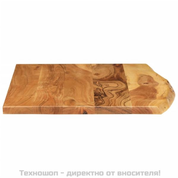 Плот за баня, акация масив, 80x52x2,5 см