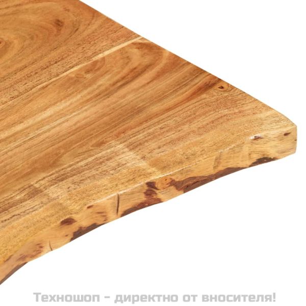 Плот за баня, акация масив, 80x52x2,5 см