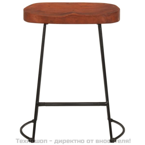 Gavin бар табуретки, 2 бр, 45x38x53 см, манго масив