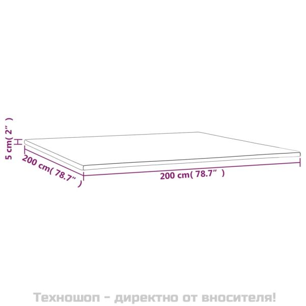 Топ матрак 200x200x5 см