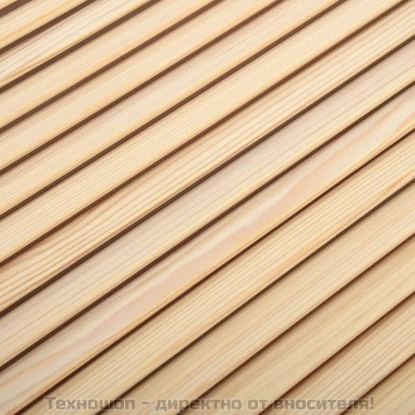 Врата за шкаф с решетен дизайн 69x59,4 см борово дърво масив