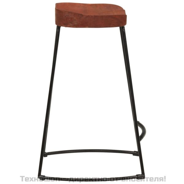 Gavin бар табуретки, 2 бр, 45x40x63 см, манго масив