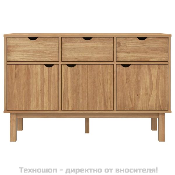 Сайдборд OTTA, 114x43x73,5 см, борово дърво масив