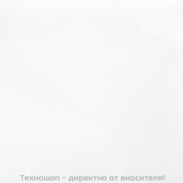 Боксспринг легло с матрак, бяло, 200x200 см, изкуствена кожа