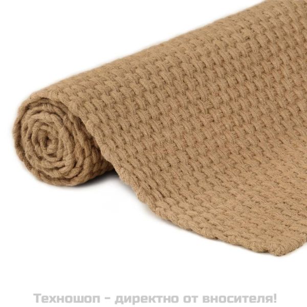 Килим правоъгълен естествен 160x230 см юта