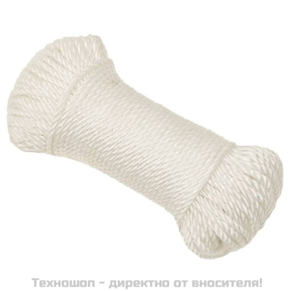 Работно въже бяло 3 мм 500 м полипропилен