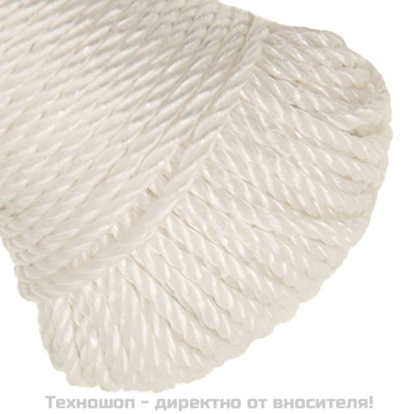 Работно въже бяло 3 мм 500 м полипропилен