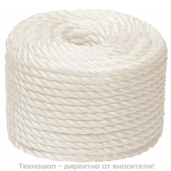 Работно въже бяло 12 мм 500 м полипропилен