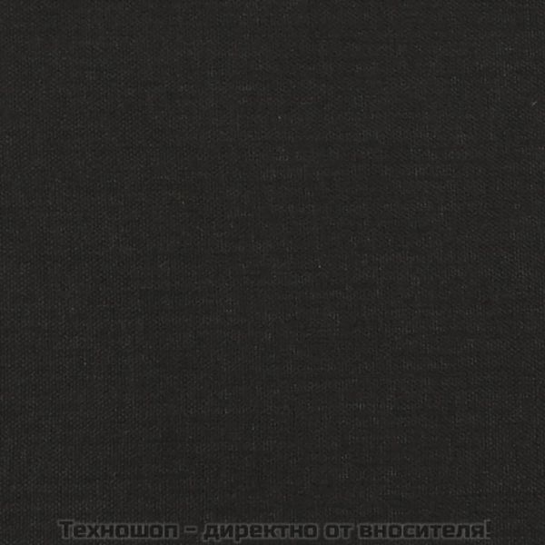 Декоративни възглавници, 2 бр, черни, 40x40 см, плат