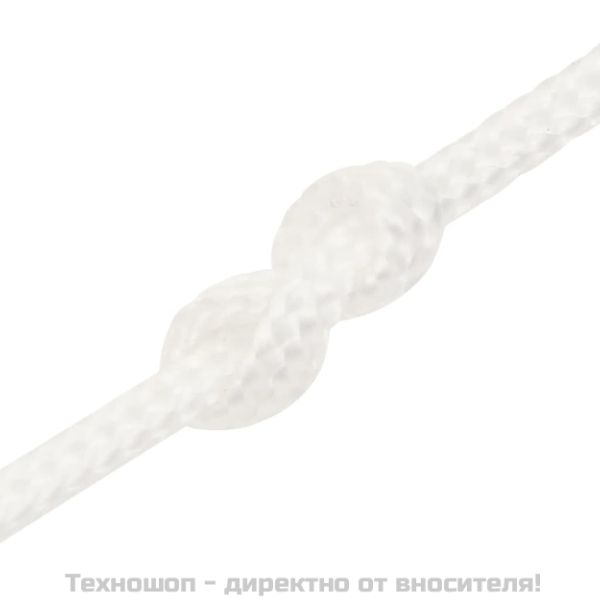 Въже за лодка бяло 2 мм 250 м полипропилен