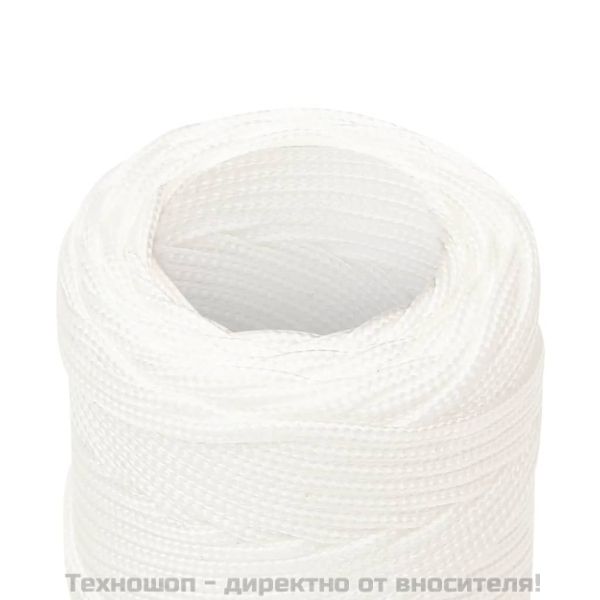 Въже за лодка бяло 2 мм 500 м полипропилен
