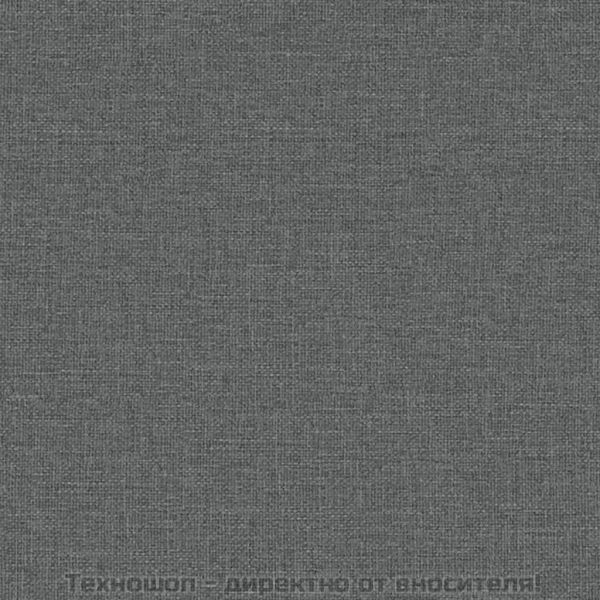 Трапезен стол, тъмносив, текстил