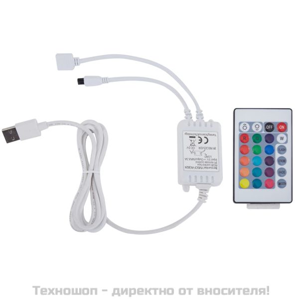 Рамка за легло с LED, сива, изкуствена кожа, 140x200 cм