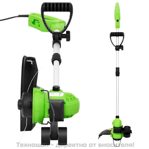 Електрически телескопичен тример за трева, 29 см, 550 W