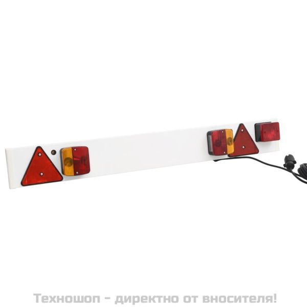 Светлина за ремарке, червена, 115x7x14 см, 12V крушка