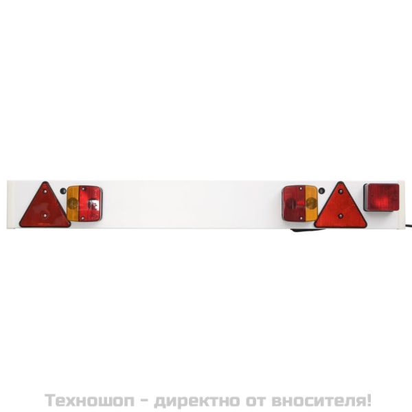 Светлина за ремарке, червена, 115x7x14 см, 12V крушка