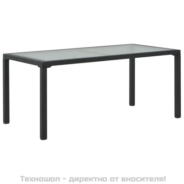 Градински комплект с възглавници, 3 части, полиратан, сив