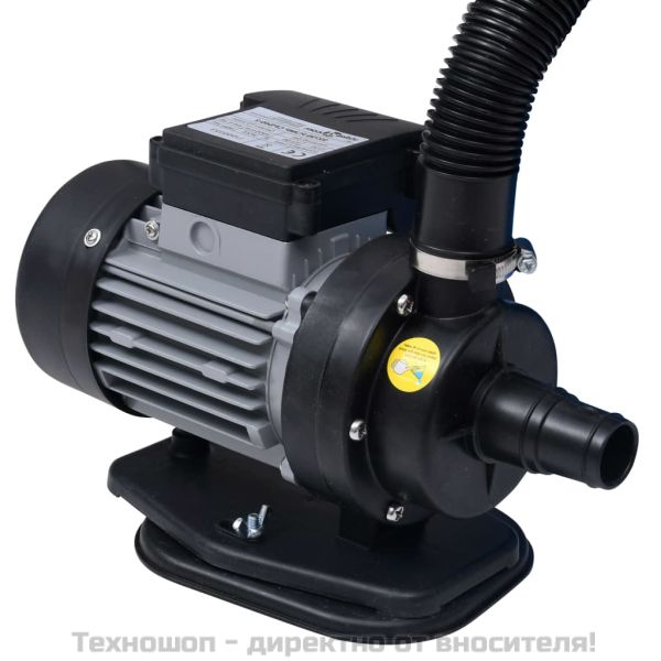 Пясъчна филтърна помпа синьо и черно 385x620x432 мм 200 W 25 л