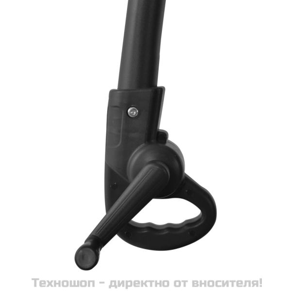 Конзолен градински чадър със стоманен прът 300 см антрацит