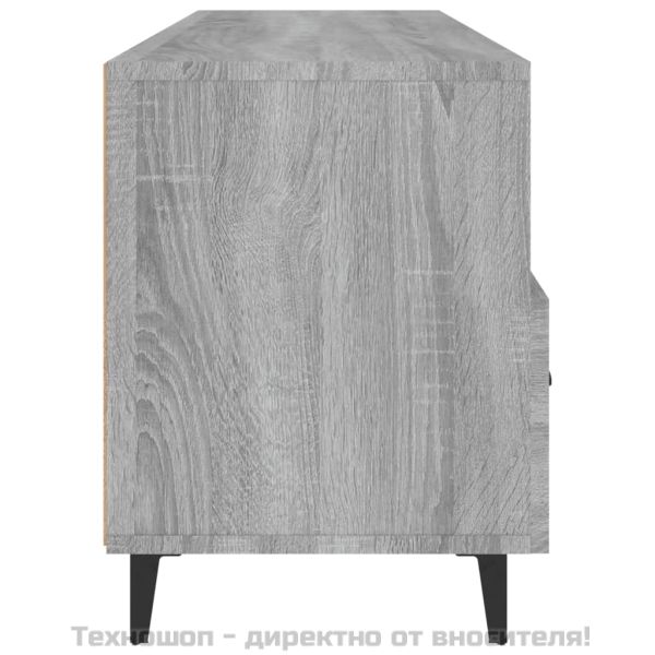 ТB шкаф, сив сонома, 102x35x50 см, инженерно дърво