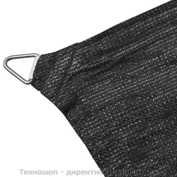 Платно-сенник, HDPE, квадратно, 2x2 м, антрацит