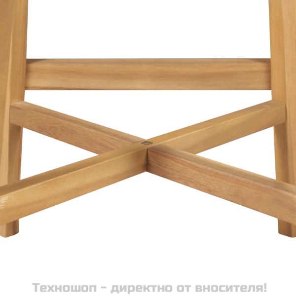 Градински трапезен комплект, 5 части, акация масив