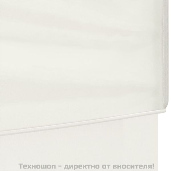 Сгъваема парти палатка със странични стени, кремава, 3x6 м