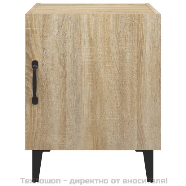 Нощни шкафчета, 2 бр, сонома дъб, инженерно дърво