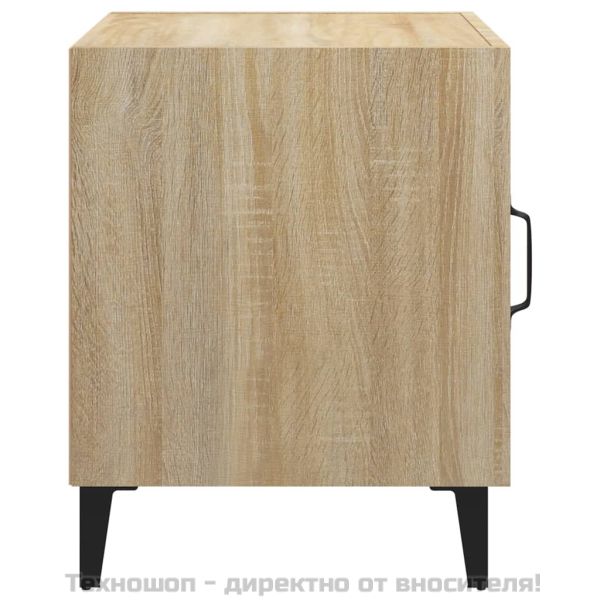 Нощни шкафчета, 2 бр, сонома дъб, инженерно дърво