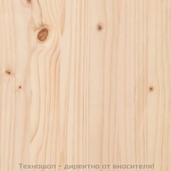 Горна табла за легло, 80,5x4x100 см, бор масив