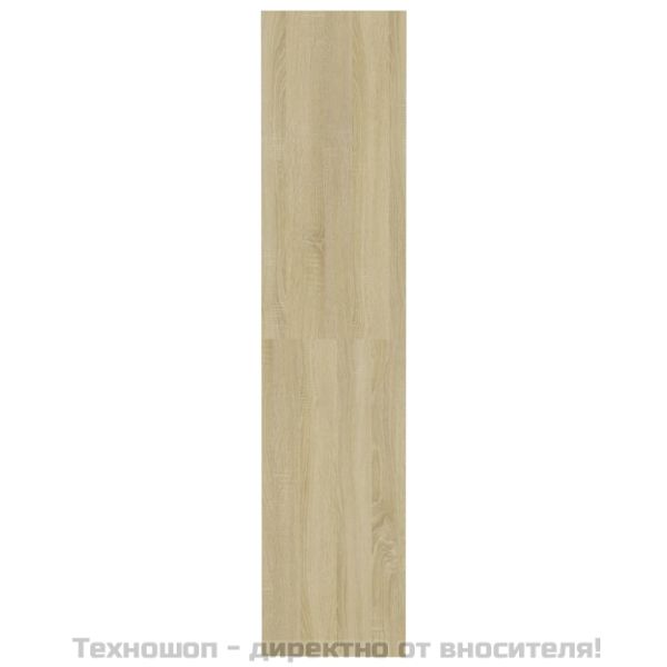 Разделител за стая, дъб сонома, 80x30x135 см, инженерно дърво