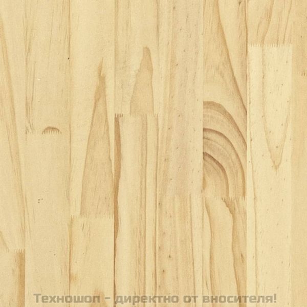 Маса за кафе, 110x50x33,5 см, борово дърво масив