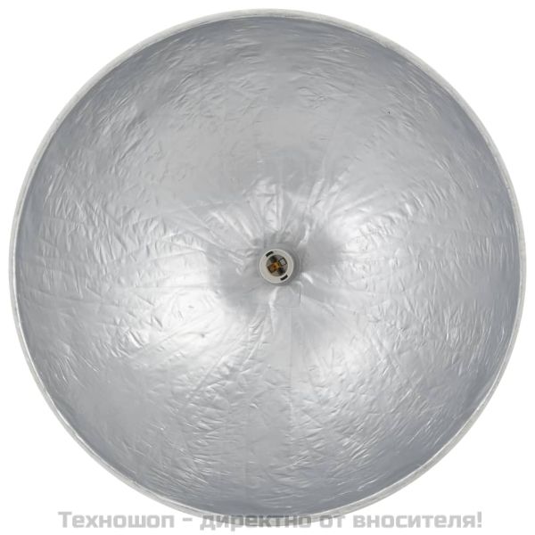 Полилей, бяло и сребристо, Ø50 см, E27