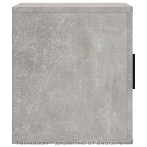 ТB шкаф, сив, 100x35x40 см, инженерно дърво