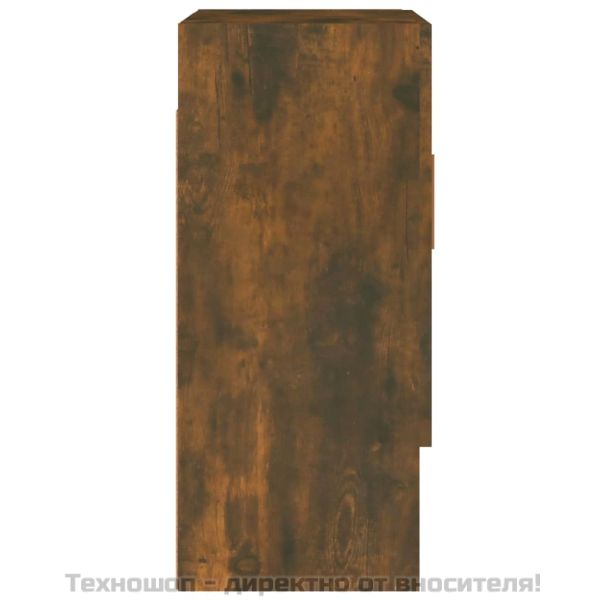 Стенен шкаф, опушен дъб, 60x31x70 см, инженерно дърво