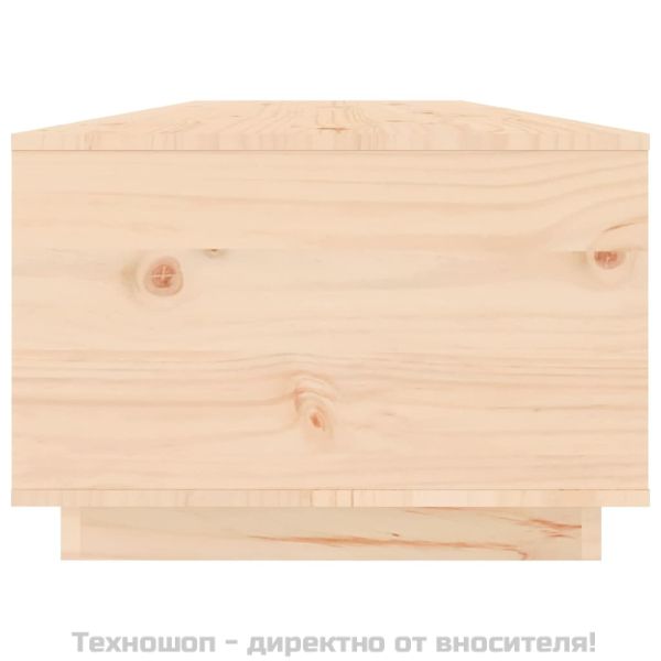 Кафе маса, 100x50x35 см, борово дърво масив