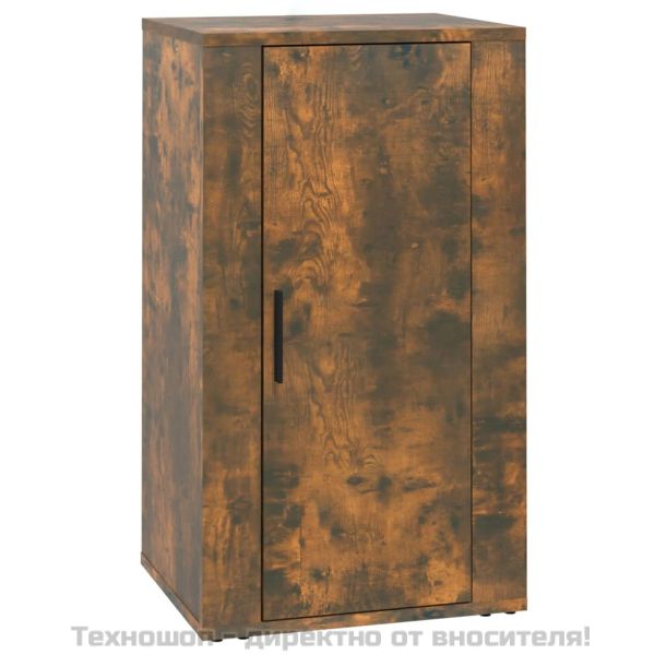 Сайдборд, опушен дъб, 40x33x70 см, инженерно дърво