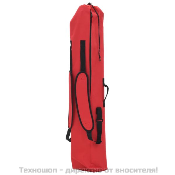 Хамак със сгъваема стойка, червен