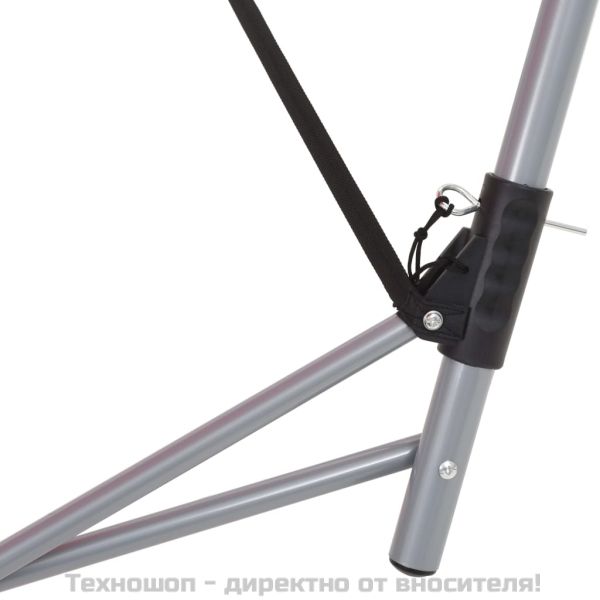 Хамак със сгъваема стойка, червен