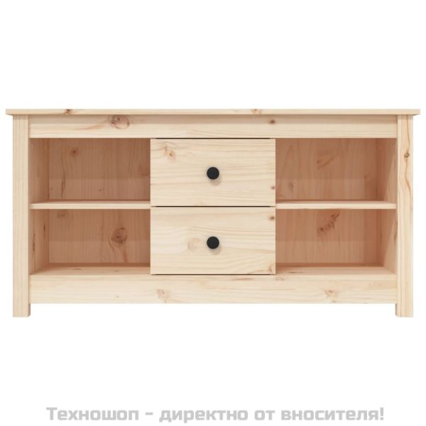 ТВ шкаф, 103x36,5x52 см, бор масив