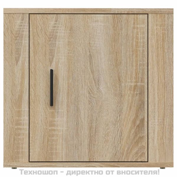 Нощни шкафчета, 2 бр, дъб сонома, 50x39x47 см