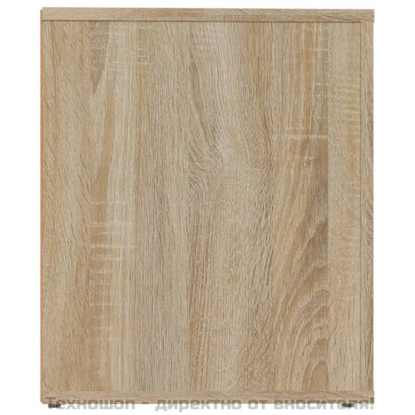 Нощни шкафчета, 2 бр, дъб сонома, 50x39x47 см