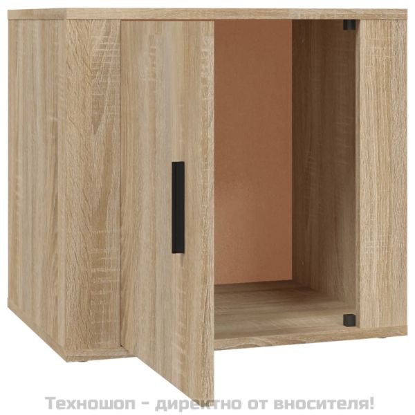 Нощни шкафчета, 2 бр, дъб сонома, 50x39x47 см