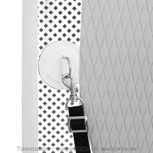 Комплект надуваем стендъп падълборд, черен, 300x76x10 см